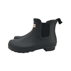 ♦️♠️ Hunter Original Chelsea Rain Boots Black Waterproof 7 Classic Timeless EUC